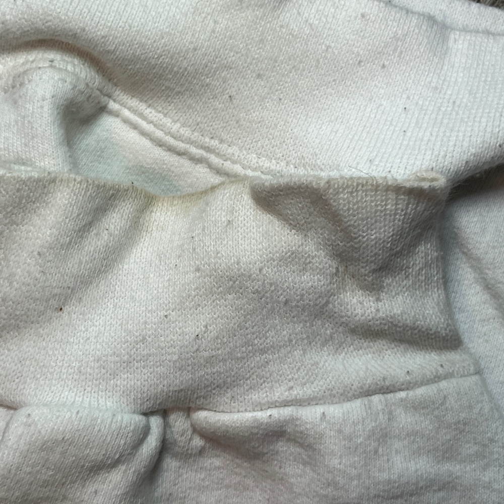 Googly Eye Bear Pullover Hoodie - Cream - Men's/Unisex Size XL - Picture 5 of 7